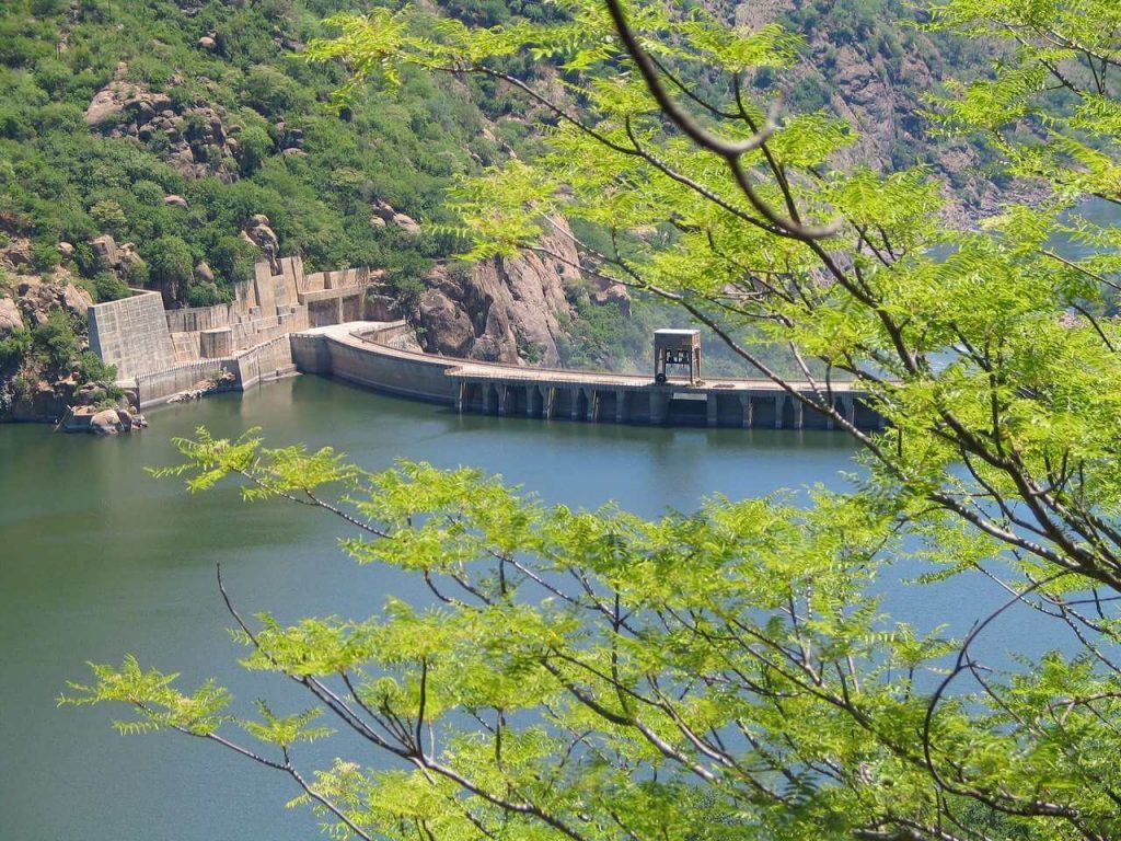 Foto de barragem