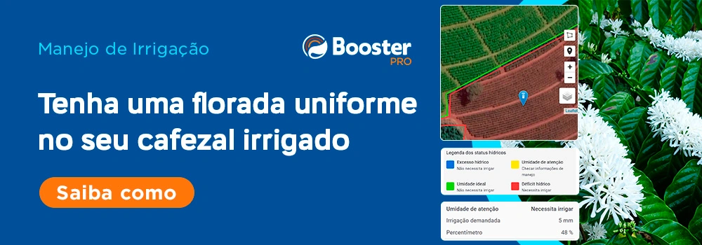 BoosterPRO manejo de irrigação