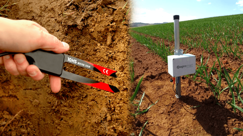 Manejo de irrigação com uso de sensores de umidade do solo - Agrosmart