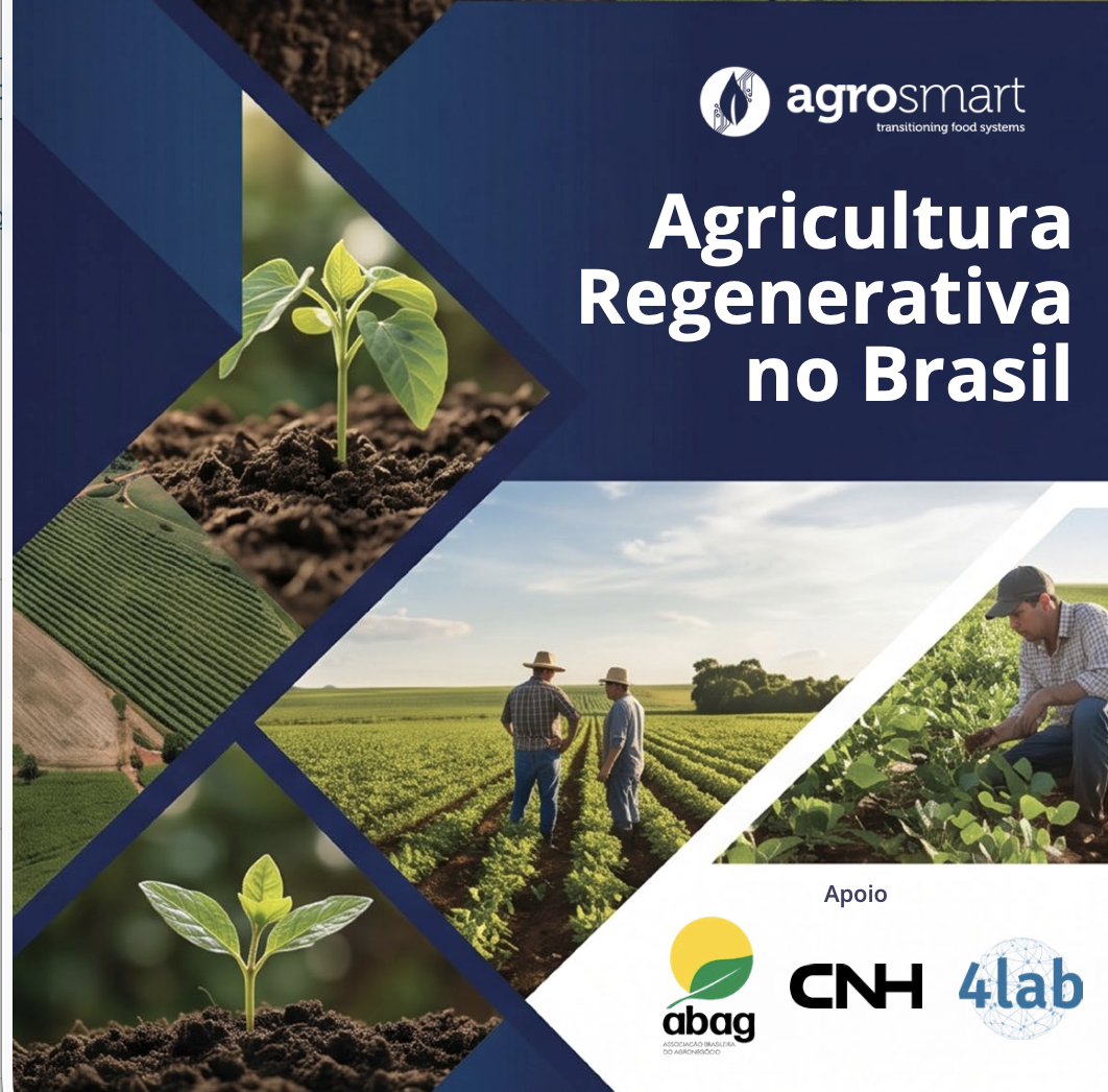 Capa da Cartilha de Agricultura Regenerativa