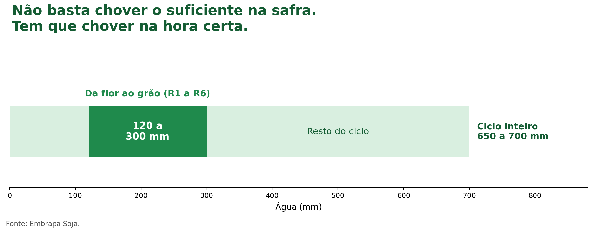 Veranico na soja: janela de plantio e crédito na safra 2026/27